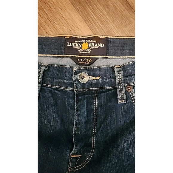 Lucky Brand Womens Jean 10/30 Straight Sofia Skinny Medium Wash Denim Capote - Picture 3 of 12